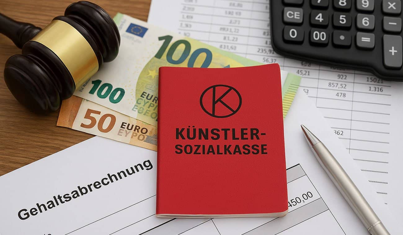 Künstlersozialversicherung: Abgabesatz sinkt 2026 auf 4,9 %